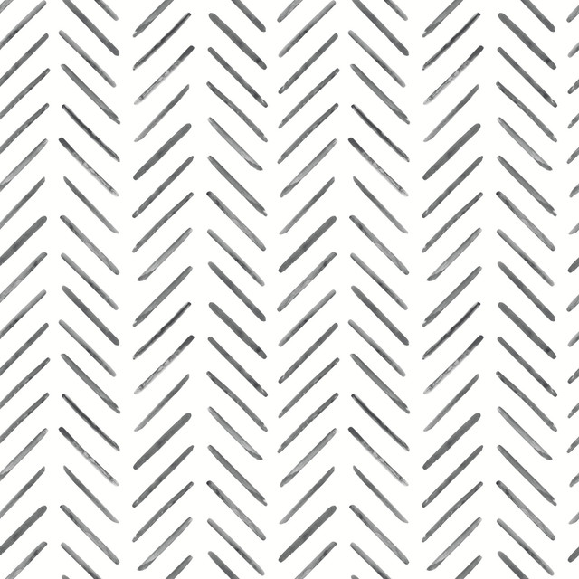 Painted Herringbone Black Peel & Stick Wallpaper by York Wallcoverings Watercolor Botanicals Covers about 34.2 square feet 20.5-in by 20-ft long roll Peel & Stick 20.5 - Fabric Carolina - Painted Herringbone Black Peel & Stick Wallpaper by York Wallcoverings Watercolor Botanicals Covers about 34.2 square feet 20.5-in by 20-ft long roll Peel & Stick 20.5 - Fabric Carolina -