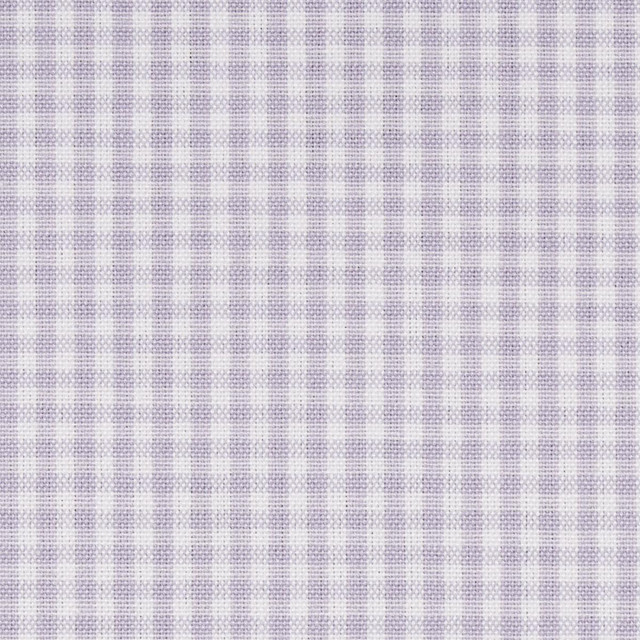 Barnet Cotton Check Lilac 64648 by Schumacher Fabric New Traditional: Provenal - Fabric Carolina -