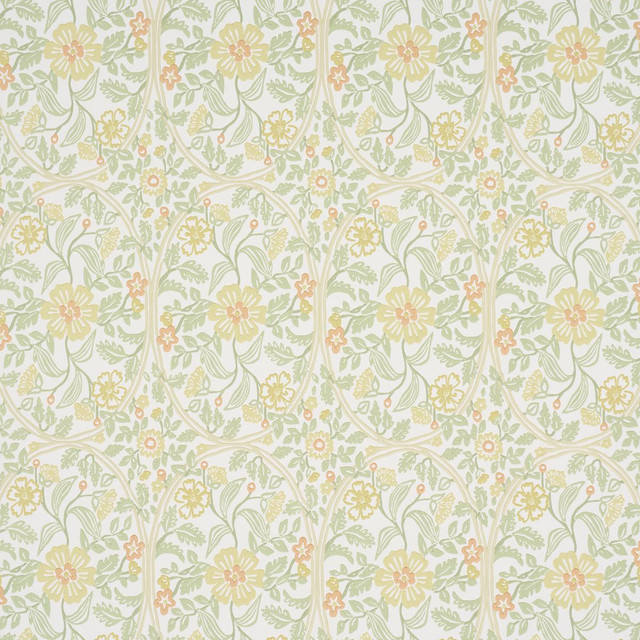 Garden Guild Marigold 5016271 by Schumacher Wallpaper Craft Revival 27.0" - Fabric Carolina - Garden Guild Marigold 5016271 by Schumacher Wallpaper Craft Revival 27.0" - Fabric Carolina -