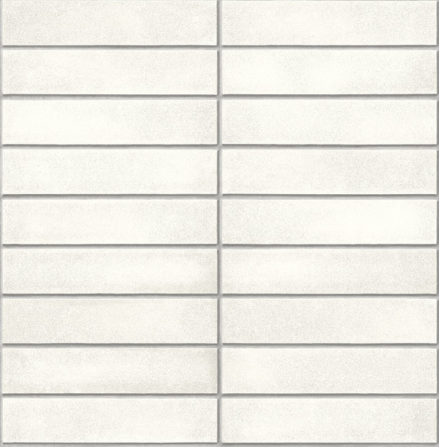 Midcentury White Modern Bricks Wallpaper by A-Street Prints Trilogy Covers about 56.4 square feet 20.5-in by 33-ft long roll Unpasted 21 - Fabric Carolina - Midcentury White Modern Bricks Wallpaper by A-Street Prints Trilogy Covers about 56.4 square feet 20.5-in by 33-ft long roll Unpasted 21 - Fabric Carolina -