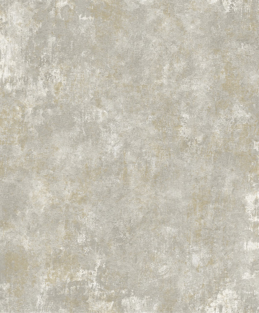 Axel Light Grey Patina Texture Wallpaper by Brewster Textural Essentials Covers about 57.8 square feet 21-in by 33-ft long roll Unpasted 12.6 - Fabric Carolina -
