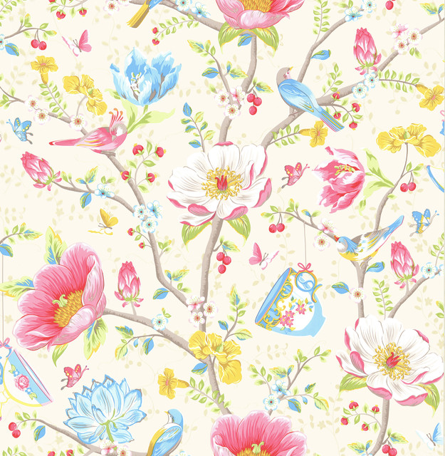 Leizu Cream Chinese Garden Wallpaper by Eijffinger Pip III Covers about 56.4 square feet 20.5-in by 33-ft long roll Unpasted 21 - Fabric Carolina - Leizu Cream Chinese Garden Wallpaper by Eijffinger Pip III Covers about 56.4 square feet 20.5-in by 33-ft long roll Unpasted 21 - Fabric Carolina -
