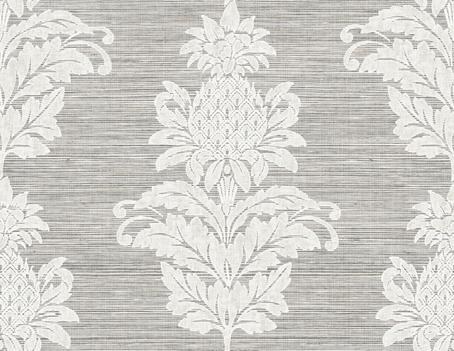Pineapple Grove Gold Damask Wallpaper by Kenneth James Palm Springs Covers about 60.8 square feet 27-in by 27-ft long roll Unpasted 21 - Fabric Carolina - Pineapple Grove Gold Damask Wallpaper by Kenneth James Palm Springs Covers about 60.8 square feet 27-in by 27-ft long roll Unpasted 21 - Fabric Carolina -