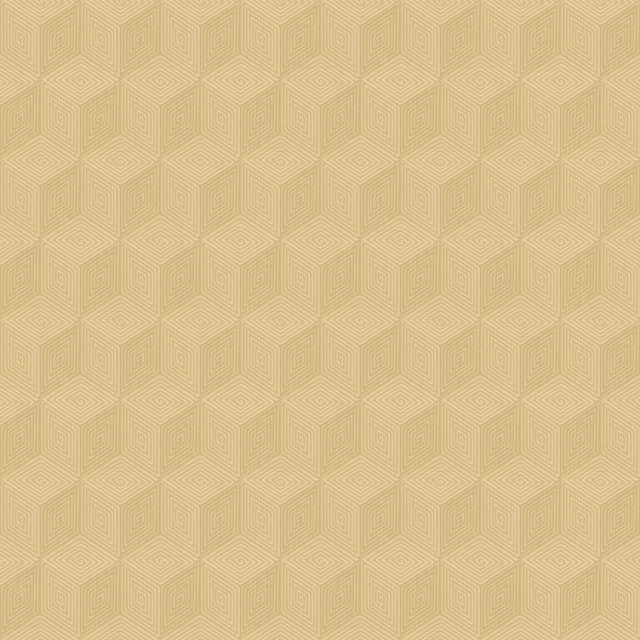Claremont Wheat Geometric Wallpaper by Engblad & Co Lounge Luxe Covers about 57.8 square feet 21-in by 33-ft long roll Unpasted 5.25 - Fabric Carolina -