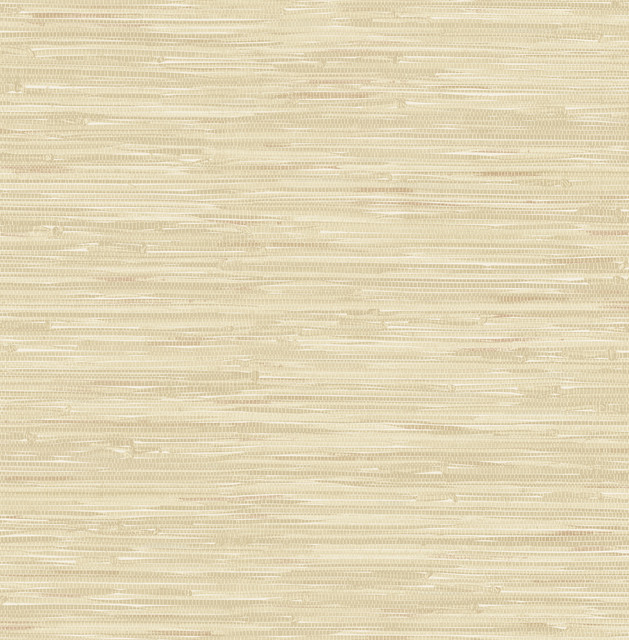 Poa Wheat Faux Grasscloth Wallpaper by Brewster Kitchen & Bath Essentials Covers about 56.4 square feet 20.5-in by 33-ft long roll Unpasted 10.4 - Fabric Carolina - Poa Wheat Faux Grasscloth Wallpaper by Brewster Kitchen & Bath Essentials Covers about 56.4 square feet 20.5-in by 33-ft long roll Unpasted 10.4 - Fabric Carolina -