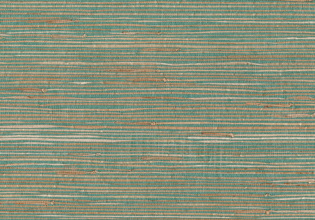 Keiko Aqua Grasscloth Wallpaper by Kenneth James Jiangsu Grasscloth Covers about 72 square feet 36-in by 24-ft long roll Unpasted 0 - Fabric Carolina -