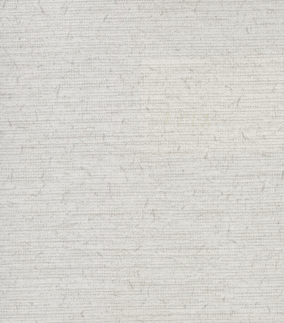 Bravos Light Grey Faux Grasscloth Wallpaper by Warner Cortina IV Covers about 60.8 square feet 27-in by 27-ft long roll Unpasted 0 - Fabric Carolina -