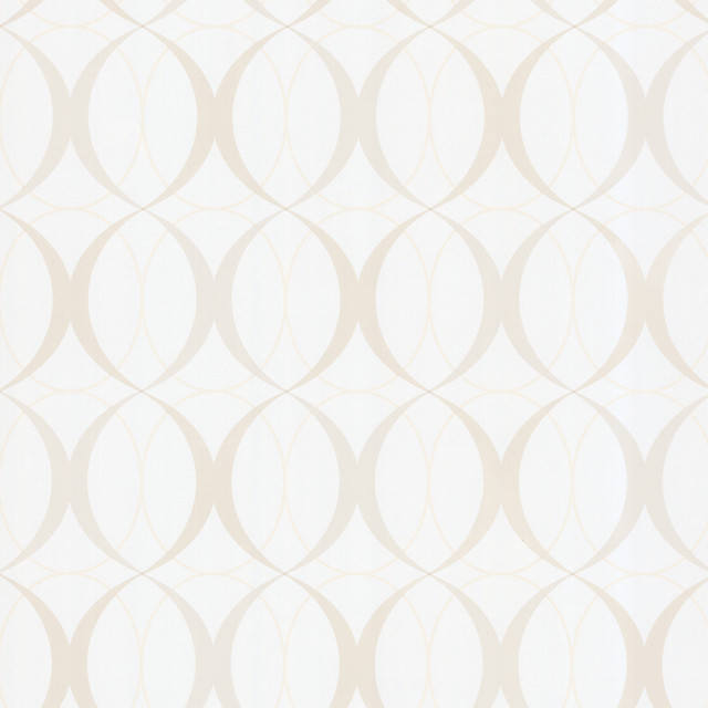 Circulate Pearl Retro Orb Wallpaper by Beacon House Zinc Covers about 56.4 square feet 20.5-in by 33-ft long roll Unpasted 10.4 - Fabric Carolina -