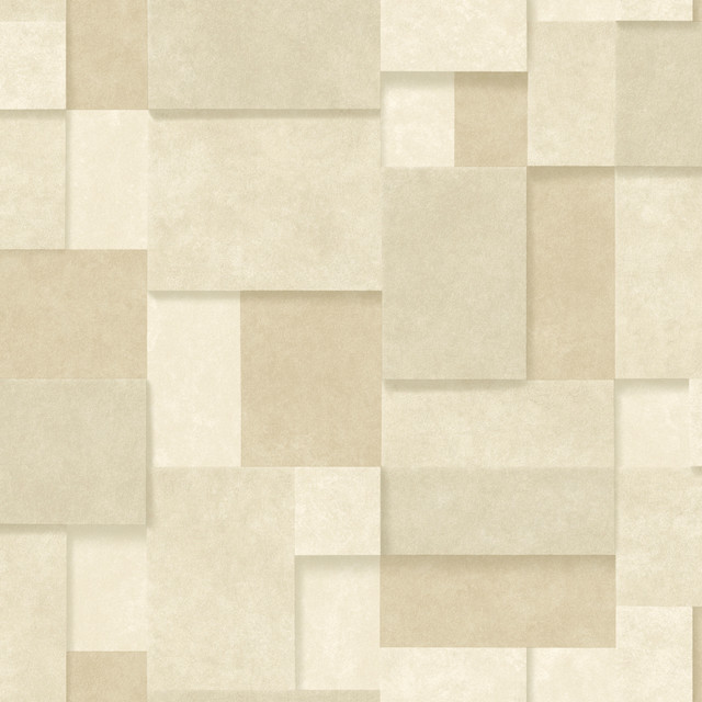 Duchamp Wheat Metallic Squares Wallpaper by A-Street Prints Trilogy Covers about 56.4 square feet 20.5-in by 33-ft long roll Unpasted 20.9 - Fabric Carolina - Duchamp Wheat Metallic Squares Wallpaper by A-Street Prints Trilogy Covers about 56.4 square feet 20.5-in by 33-ft long roll Unpasted 20.9 - Fabric Carolina -