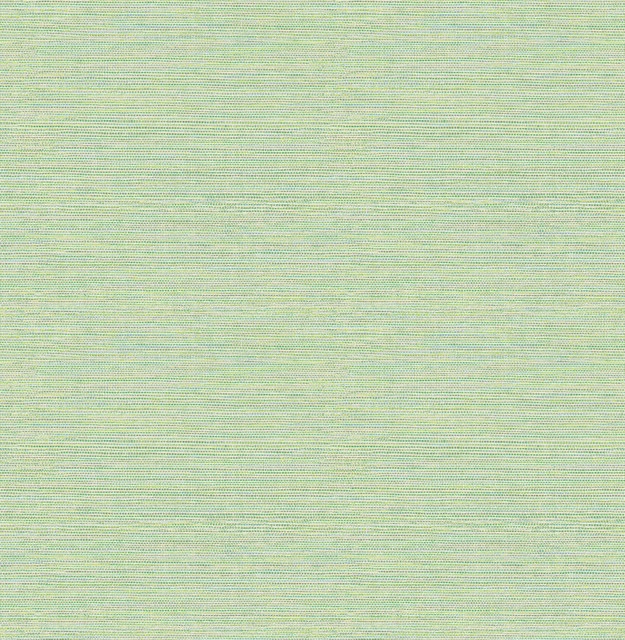 Agave Green Grasscloth Wallpaper by Chesapeake The Vineyard Covers about 56.4 square feet 20.5-in by 33-ft long roll Unpasted 20.9 - Fabric Carolina -