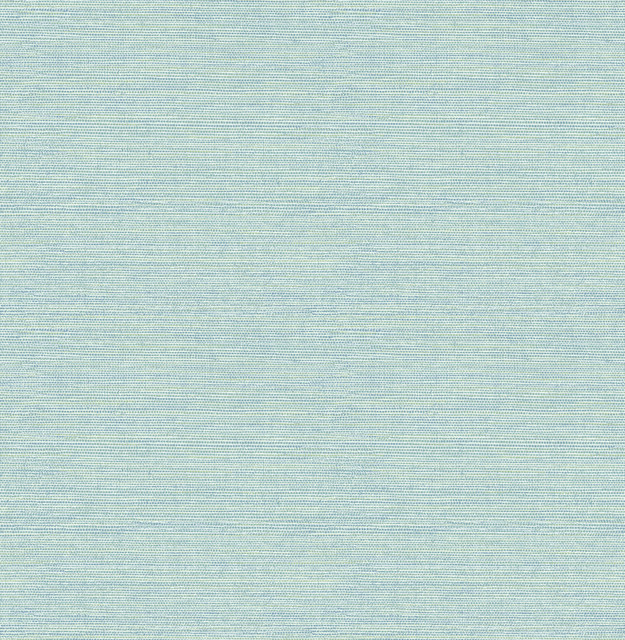 Agave Teal Grasscloth Wallpaper by Chesapeake The Vineyard Covers about 56.4 square feet 20.5-in by 33-ft long roll Unpasted 20.9 - Fabric Carolina -