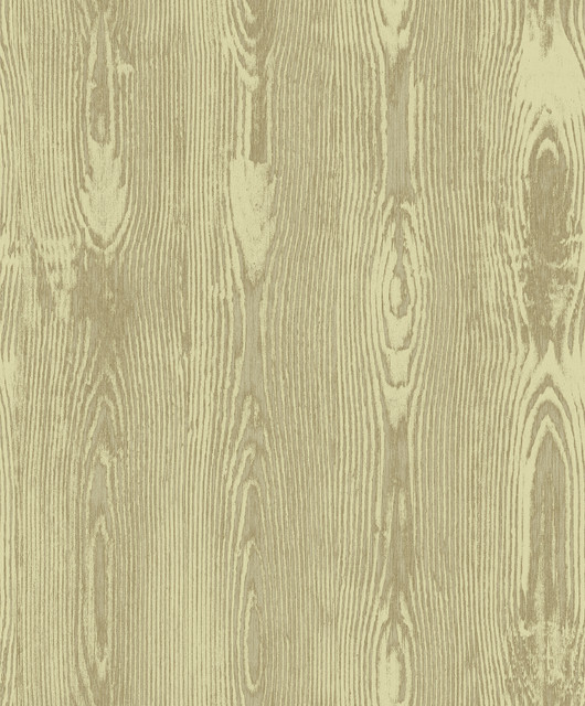 Jaxson Gold Faux Wood Wallpaper by Brewster Textural Essentials Covers about 57.8 square feet 21-in by 33-ft long roll Unpasted 12.6 - Fabric Carolina -