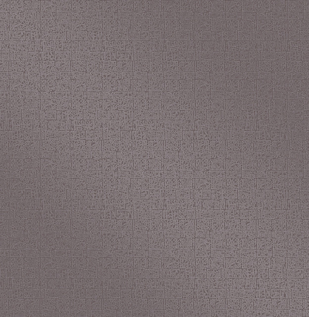 Basilic Purple Mosaic Wallpaper by Brewster Techniques & Finishes III Covers about 56.4 square feet 20.5-in by 33-ft long roll Unpasted 20.8 - Fabric Carolina -