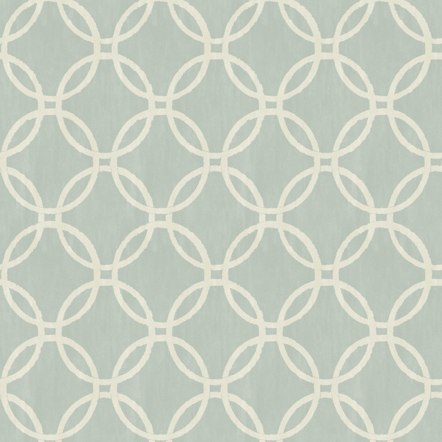 Ecliptic Blue Geometric Wallpaper by Beacon House Simple Space 2 Covers about 56.4 square feet 20.5-in by 33-ft long roll Unpasted 5.2 - Fabric Carolina -
