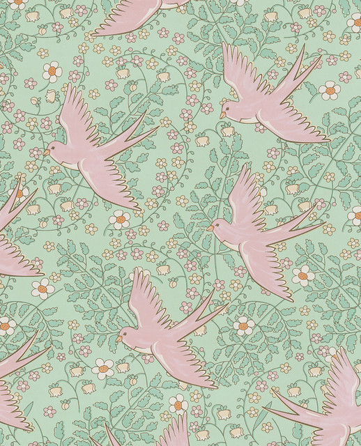 Cerina Mint Swallow Wallpaper by Eijffinger Rice Covers about 56.4 square feet 20.5-in by 33-ft long roll Unpasted 21 - Fabric Carolina - Cerina Mint Swallow Wallpaper by Eijffinger Rice Covers about 56.4 square feet 20.5-in by 33-ft long roll Unpasted 21 - Fabric Carolina -