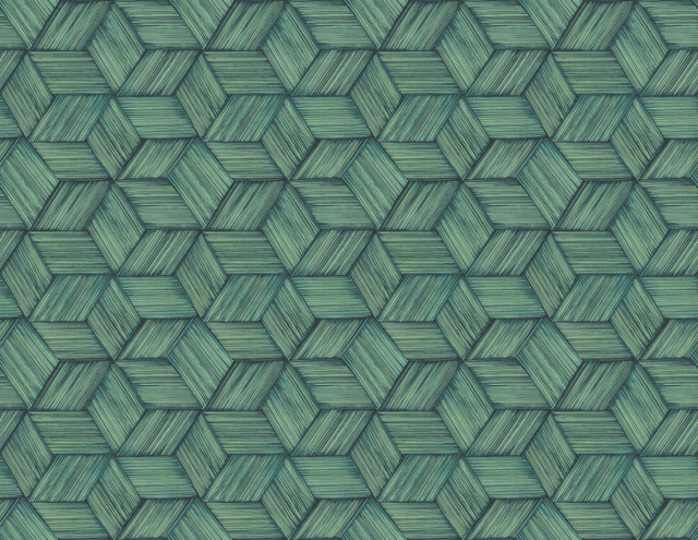 Intertwined Blue Geometric Wallpaper by Kenneth James Palm Springs Covers about 60.8 square feet 27-in by 27-ft long roll Unpasted 6.96 - Fabric Carolina - Intertwined Blue Geometric Wallpaper by Kenneth James Palm Springs Covers about 60.8 square feet 27-in by 27-ft long roll Unpasted 6.96 - Fabric Carolina -