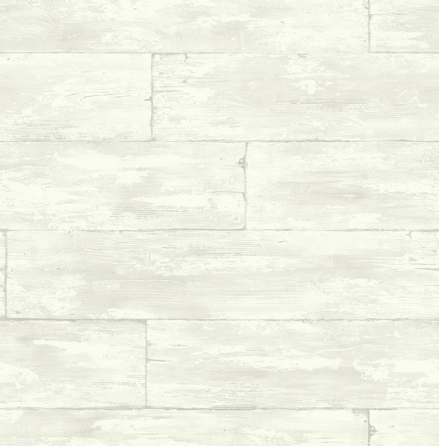 Shipwreck White Wood Wallpaper by Kenneth James Palm Springs Covers about 56.4 square feet 20.5-in by 33-ft long roll Unpasted 21 - Fabric Carolina - Shipwreck White Wood Wallpaper by Kenneth James Palm Springs Covers about 56.4 square feet 20.5-in by 33-ft long roll Unpasted 21 - Fabric Carolina -