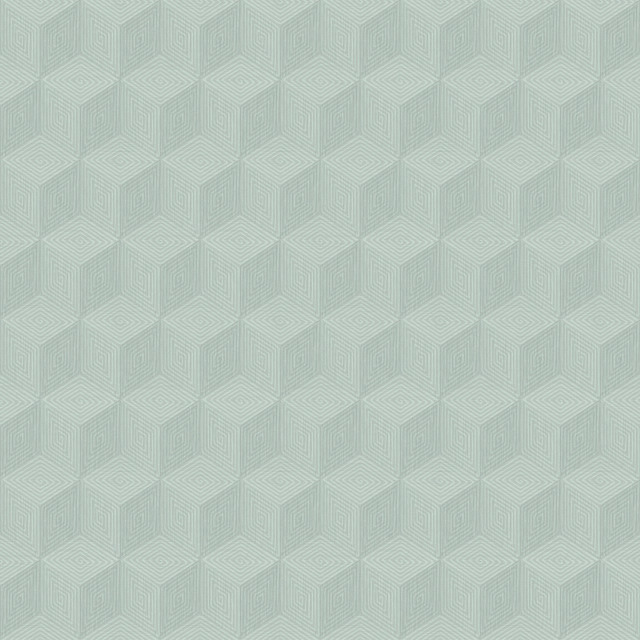 Claremont Seafoam Geometric Wallpaper by Engblad & Co Lounge Luxe Covers about 57.8 square feet 21-in by 33-ft long roll Unpasted 5.25 - Fabric Carolina - Claremont Seafoam Geometric Wallpaper by Engblad & Co Lounge Luxe Covers about 57.8 square feet 21-in by 33-ft long roll Unpasted 5.25 - Fabric Carolina -