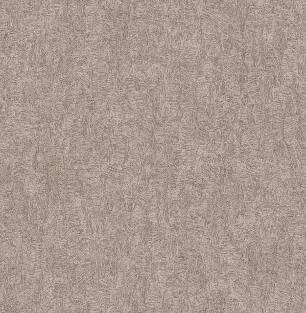 Ludisia Brown Brushstroke Texture Wallpaper by Brewster Kitchen & Bath Essentials Covers about 56.4 square feet 20.5-in by 33-ft long roll Unpasted 10.4 - Fabric Carolina -