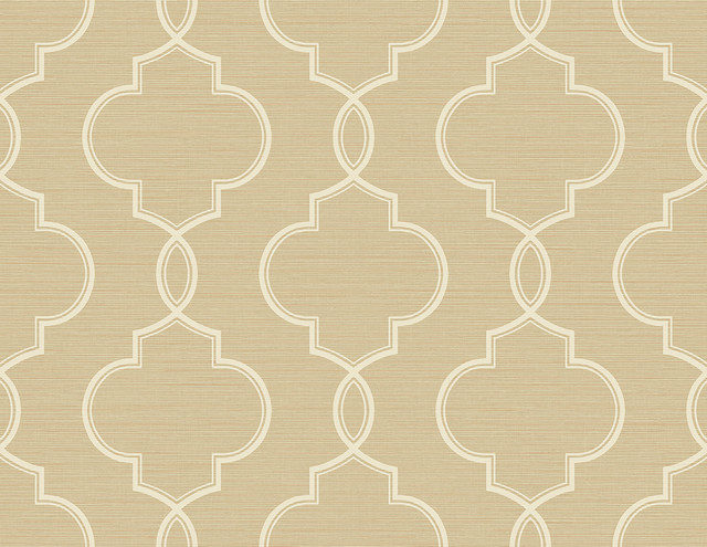 Malo Wheat Sisal Ogee Wallpaper by Kenneth James GeoTex Covers about 60.8 square feet 27-in by 27-ft long roll Unpasted 10.4 - Fabric Carolina - Malo Wheat Sisal Ogee Wallpaper by Kenneth James GeoTex Covers about 60.8 square feet 27-in by 27-ft long roll Unpasted 10.4 - Fabric Carolina -