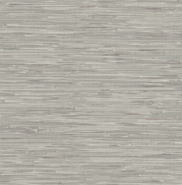 Natalie Grey Faux Grasscloth Wallpaper by Brewster For Your Bath III Covers about 56.4 square feet 20.5-in by 33-ft long roll Unpasted 10.43 - Fabric Carolina - Natalie Grey Faux Grasscloth Wallpaper by Brewster For Your Bath III Covers about 56.4 square feet 20.5-in by 33-ft long roll Unpasted 10.43 - Fabric Carolina -