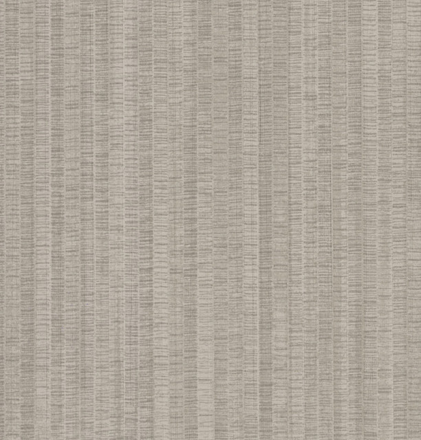 Volantis Neutral Textured Stripe Wallpaper by Warner Cortina IV Covers about 60.8 square feet 27-in by 27-ft long roll Unpasted 0 - Fabric Carolina -
