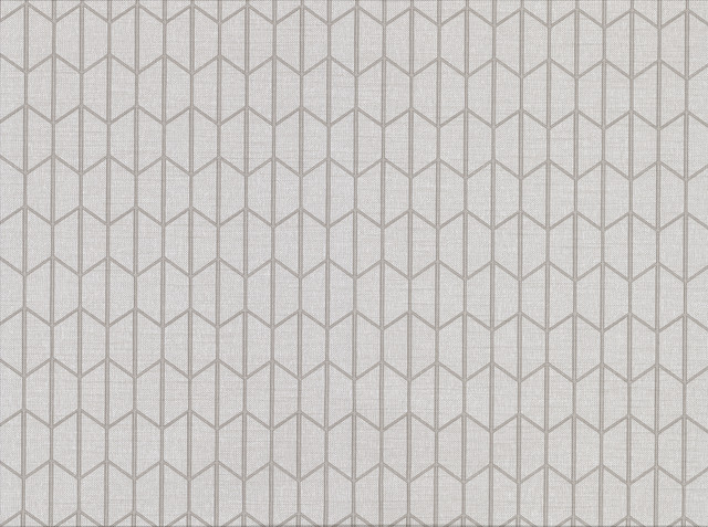 Gauntlet Light Grey Geometric Wallpaper by Warner Cortina IV Covers about 60.8 square feet 27-in by 27-ft long roll Unpasted 3.5 - Fabric Carolina -