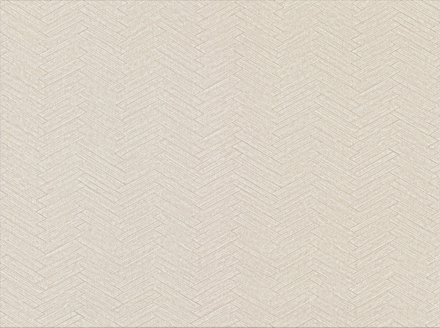 Karma Off White Herringhone Weave Wallpaper by Warner Cortina IV Covers about 60.8 square feet 27-in by 27-ft long roll Unpasted 0 - Fabric Carolina -