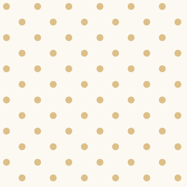 Dots on Dots White & Yellow Wallpaper by Magnolia Home Magnolia Home Covers about 56.4 square feet 20.5-in by 33-ft long roll Prepasted 3.38 - Fabric Carolina -