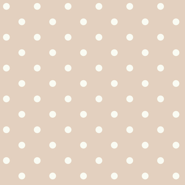 Dots on Dots White & Pink Wallpaper by Magnolia Home Magnolia Home Covers about 56.4 square feet 20.5-in by 33-ft long roll Prepasted 3.38 - Fabric Carolina -
