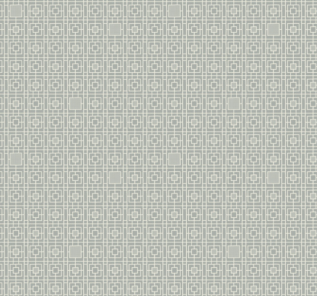 Deco Screen Black Wallpaper by Antonina Vella Antonina Vella Deco Covers about 60.8 square feet 27-in by 27-ft long roll Unpasted 25.25 - Fabric Carolina -