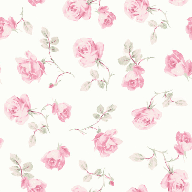Ribbon Rosa Chateau Rose Loose Roses Wallpaper by A-Street Prints LoveShackFancy Covers about 56.4 square feet 20.5-in by 33-ft long roll Unpasted 20.5 - Fabric Carolina - Ribbon Rosa Chateau Rose Loose Roses Wallpaper by A-Street Prints LoveShackFancy Covers about 56.4 square feet 20.5-in by 33-ft long roll Unpasted 20.5 - Fabric Carolina -