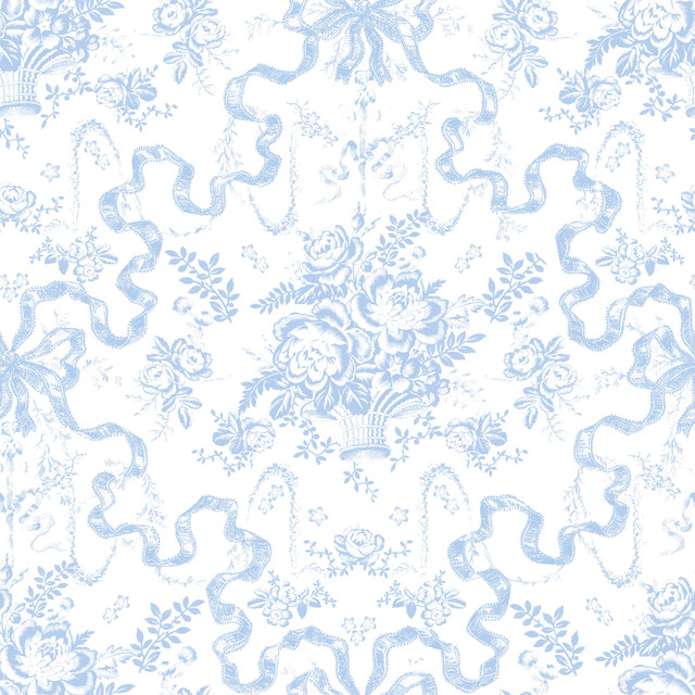Fairytale Blissful Blue Toile Wallpaper by A-Street Prints LoveShackFancy Covers about 56.4 square feet 20.5-in by 33-ft long roll Unpasted 20.5 - Fabric Carolina - Fairytale Blissful Blue Toile Wallpaper by A-Street Prints LoveShackFancy Covers about 56.4 square feet 20.5-in by 33-ft long roll Unpasted 20.5 - Fabric Carolina -
