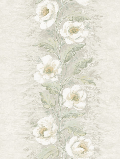 Dutch Garland Timeless Grey Gardenia Stripe Wallpaper by A-Street Prints Zio and Sons Covers about 56.4 square feet 20.5-in by 33-ft long roll Unpasted 27.5 - Fabric Carolina - Dutch Garland Timeless Grey Gardenia Stripe Wallpaper by A-Street Prints Zio and Sons Covers about 56.4 square feet 20.5-in by 33-ft long roll Unpasted 27.5 - Fabric Carolina -
