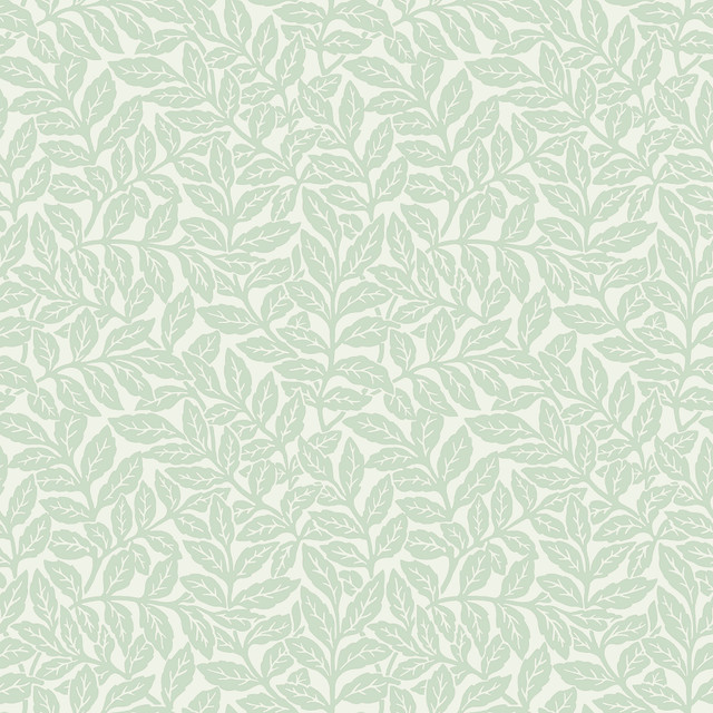Ashe Light Green Trails Wallpaper by Crown CWV Covers about 56.4 square feet 20.5-in by 33-ft long roll Unpasted 20.9 - Fabric Carolina -
