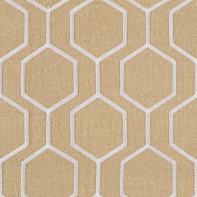 Newton Honey by Magnolia Fabric - 20% Linen, 45% Viscose, 35% Polyester China Horizontal: 7.8 and Vertical: 7.8 50 - Fabric Carolina -