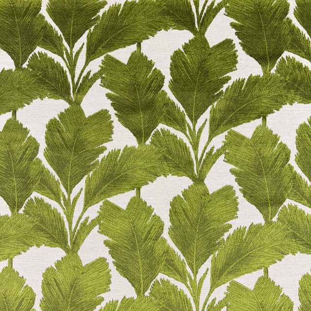 Medora Palm by Magnolia Fabric - 59 Viscose, 24 Poly, 11 Cotton, 6 Linen Belgium 35000 Horizontal: 27.5 and Vertical: 15.7 54 - Fabric Carolina -