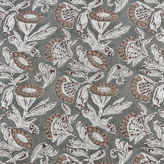 Azora Natural by Magnolia Fabric - 50 Cotton, 35 Viscose, 15 Linen India 80000 Horizontal: 13.75 and Vertical: 14.3 54 - Fabric Carolina -