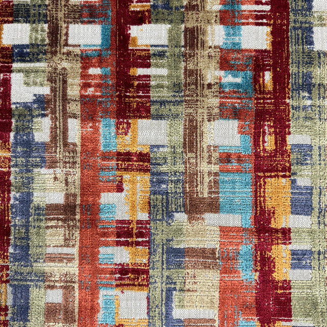 Hasselt Regal by Magnolia Fabric - 42% Cotton, 335% Viscose, 255 Poly India 50,000 WYZ Horizontal: 13.5 and Vertical: 16.75 54 - Fabric Carolina -