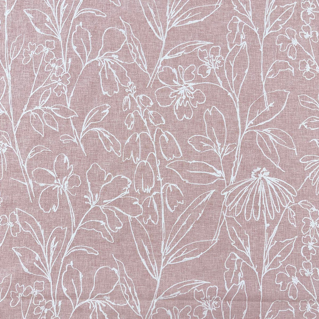 Agnes Rose by Magnolia Fabric - 52% Poly, 48% Cotton, Emb: 100% Cotton India 3000 Horizontal: 25.5 and Vertical: 18.75 51 - Fabric Carolina - Agnes Rose by Magnolia Fabric - 52% Poly, 48% Cotton, Emb: 100% Cotton India 3000 Horizontal: 25.5 and Vertical: 18.75 51 - Fabric Carolina -