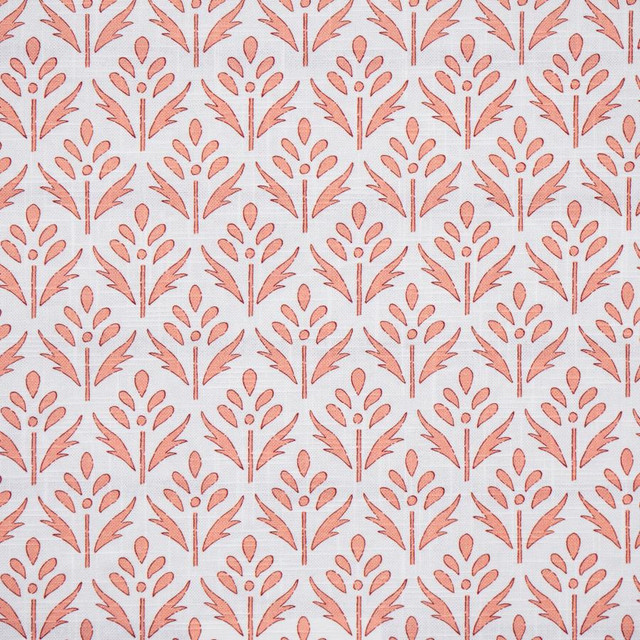 Floraison # 736 Tulip by Maxwell Fabric Color Theory-Vol.Viii Bittersweet 100% COTTON SPAIN V-3.5" H-2.3" 55" - Fabric Carolina -