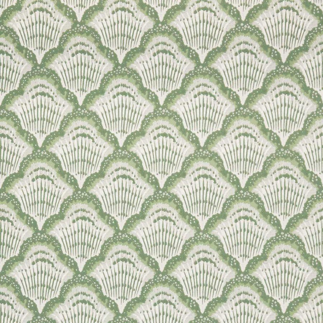 Calico Shell (Wp) # 02 Verde by 1838 Wallcoverings Wallpaper V&A Decorative Papers Ii STRAIGHT PASTE THE WALL UNITED KINGDOM V-5.25" 20.5"X11YD - Fabric Carolina - Calico Shell (Wp) # 02 Verde by 1838 Wallcoverings Wallpaper V&A Decorative Papers Ii STRAIGHT PASTE THE WALL UNITED KINGDOM V-5.25" 20.5"X11YD - Fabric Carolina -