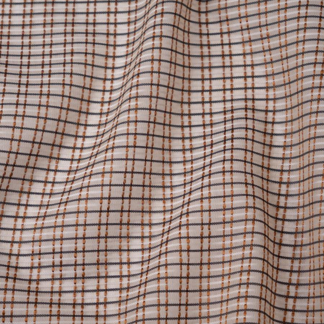 Zora # 219 Cinnamon by Maxwell Fabric Sheer Glam 100% POLYESTER TURKEY 118" - Fabric Carolina -