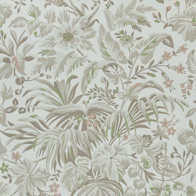 Palmette (Wp) # 05 Natural by 1838 Wallcoverings Wallpaper V&A DECORATIVE PAPERS III HALF DROP PASTE THE WALL UNITED KINGDOM V-12.75" H-25.5" 20.5"X11YD - Fabric Carolina - Palmette (Wp) # 05 Natural by 1838 Wallcoverings Wallpaper V&A DECORATIVE PAPERS III HALF DROP PASTE THE WALL UNITED KINGDOM V-12.75" H-25.5" 20.5"X11YD - Fabric Carolina -