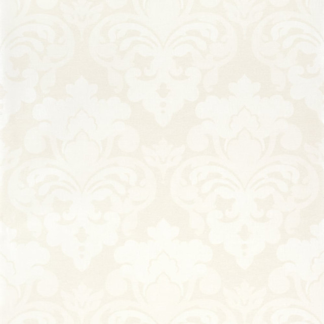 Darcey Damask Pearl on Off White AT16171 by Thibaut Wallpaper Thibaut Wallpaper Darcey Damask Pearl on Off White AT16171Wallpaper SOLEIL TEXTURES Non Woven Wallpaper U.S.A </p><p>Repeat: H: , V: 24  (60.96 cm) 27 in  (68.58 cm) - Fabric Carolina -