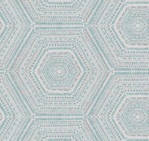 Ludlow Spa 61 by Norbar Fabric DEL SOL 100% SOLUTION DYED ACRYLIC GERMANY 23 5/8"V 13 3/4"H 54" - Fabric Carolina -