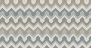 Ziggy Steel 12 by Norbar Fabric DEL SOL 100% SOLUTION DYED ACRYLIC GERMANY 14 1/2"V 9 1/8"H 54 - Fabric Carolina -
