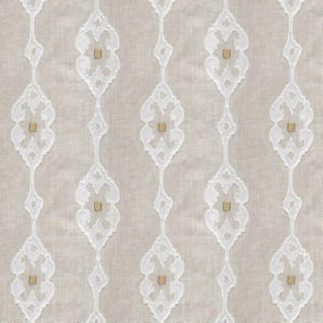 Vidalia Beige Ivory by Norbar Fabric PRISM ELEMENTS 60% COTTON - 25% POLYESTER INDIA 7 3/4"V - 6 1/2"H 52 - Fabric Carolina - Vidalia Beige Ivory by Norbar Fabric PRISM ELEMENTS 60% COTTON - 25% POLYESTER INDIA 7 3/4"V - 6 1/2"H 52 - Fabric Carolina -