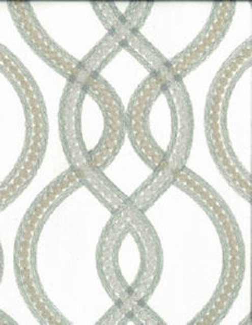 Yates Silver by Norbar Fabric PRISM ELEMENTS 76% POLYESTER 24% COTTON INDIA 9"V - 10 1/4"H 52 - Fabric Carolina -