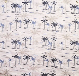 Megan Blue by Norbar Fabric PRISM SEAVIEW 81% POLYESTER 15% RAYON CHINA 17 1/2"V 11 1/2"H 54" - Fabric Carolina -